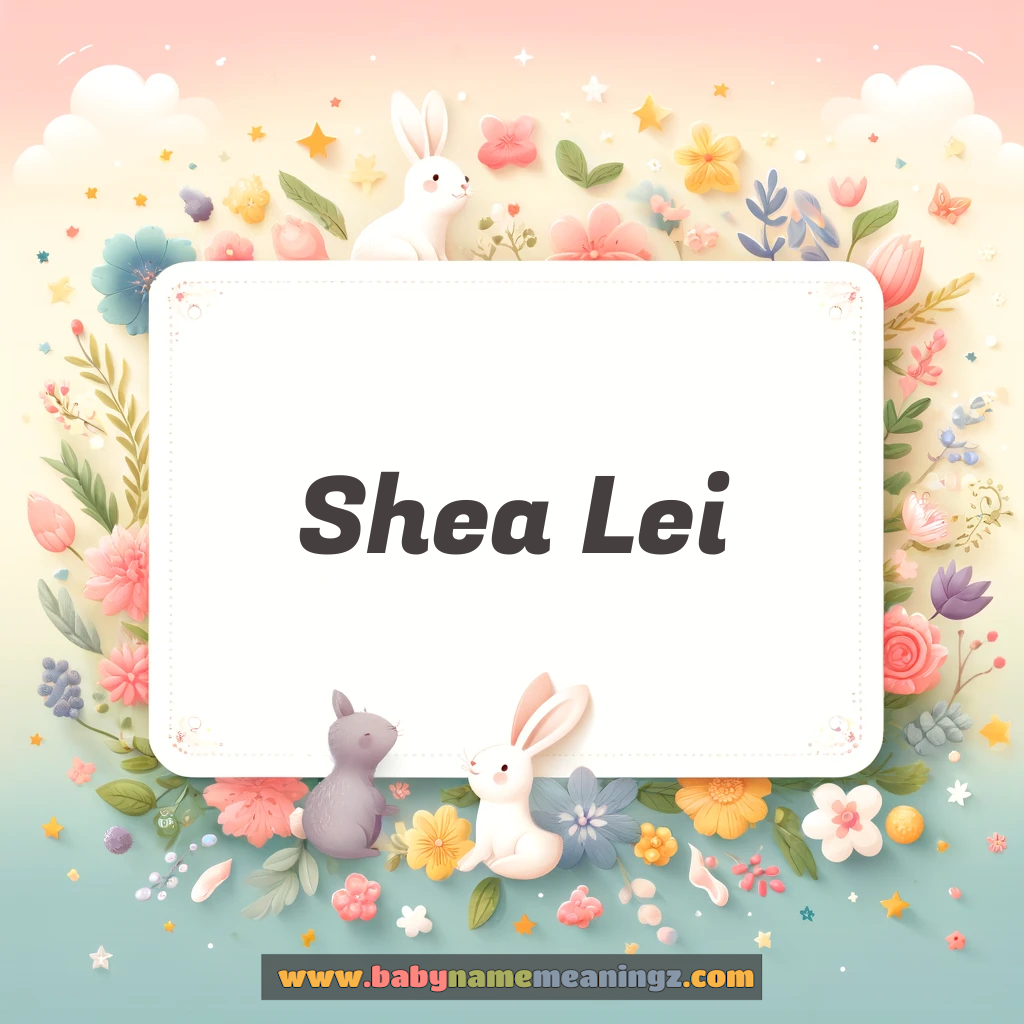 Shea Lei Name Meaning  ( Girl) Complete Guide
